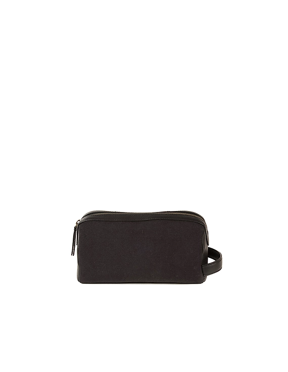 Damon Toilet Bag (Charcoal Black)-FUN55c