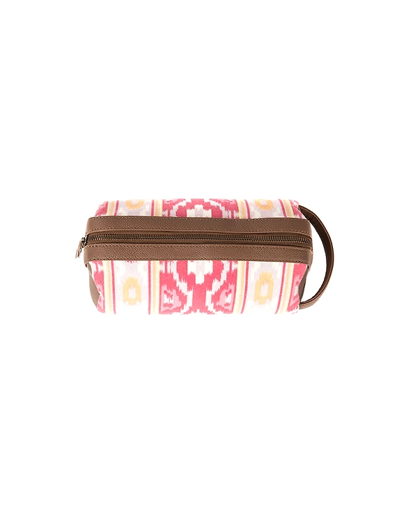 Fuchsia Toilet Bag (Printed Pink)-2