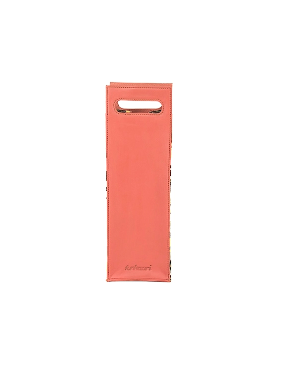 Exotica Wine Bag (Coral)-2
