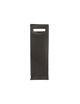 Exotica Wine Bag (Black with Green Abstract print)-2-sm