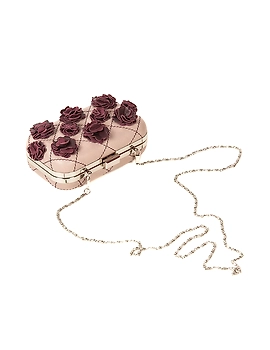 Spring Flower Purse (Rosy Pink &amp; Deep Wine)-1-sm