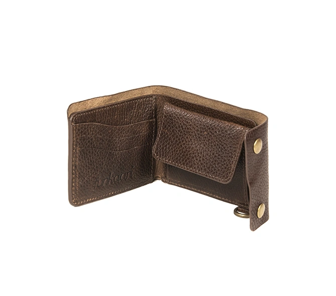 Bikers Men's Wallet (Dark Mahogany)-1