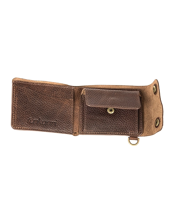 Bikers Men's Wallet (Dark Mahogany)-2