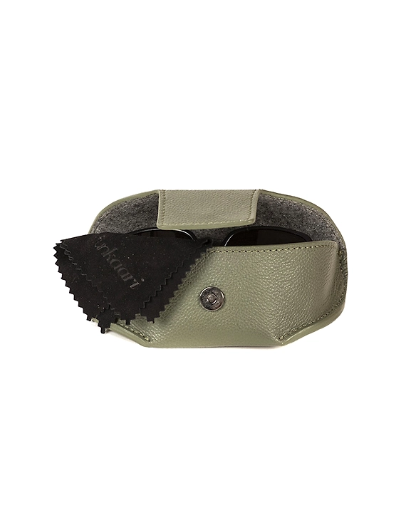 Eton Glasses Case (Olive Green)-1