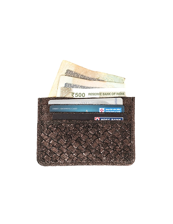 Lambert Mini Wallet (Shimmer Brown)-1