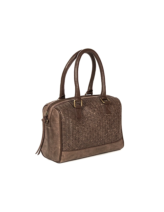 Kiera HandBag (Vintage Brown)-1