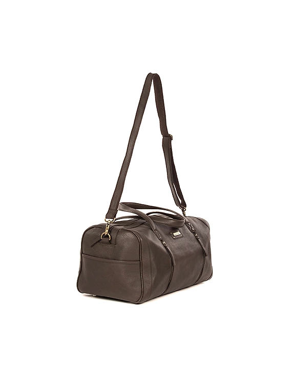 Rofel Duffle Bag (Dark Mahogany Brown)-1