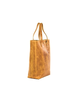 Salvia Tote Bag (Burnt Yellow)-3-sm