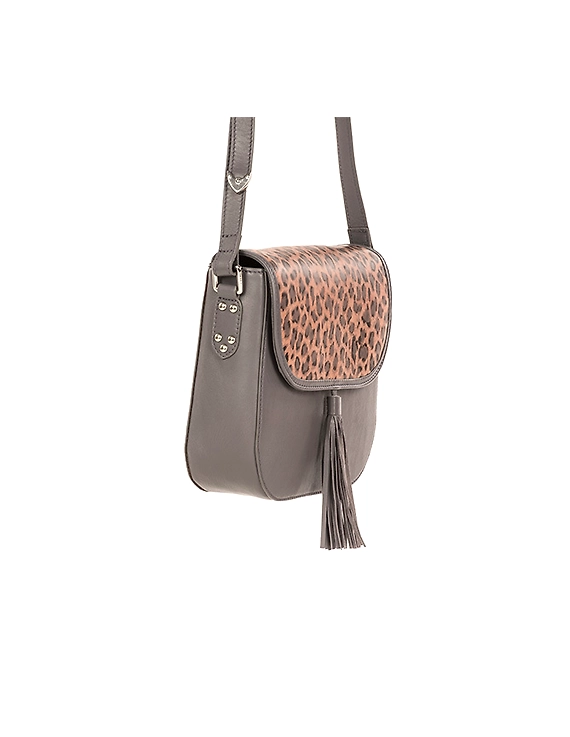 Fauna Sling Bag (Dove Grey with printed flap)-1
