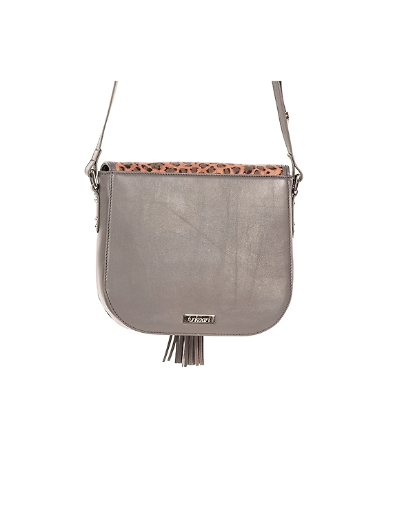Fauna Sling Bag (Dove Grey with printed flap)-2