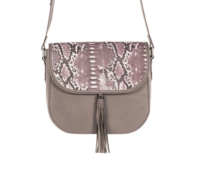 Fauna Sling Bag (Mauve with printed flap)-FUN94(f)