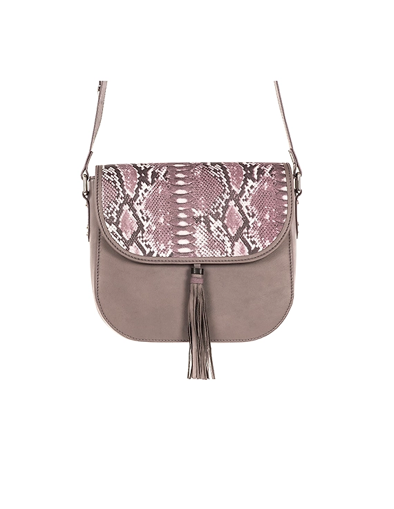 Fauna Sling Bag (Mauve with printed flap)-FUN94(f)