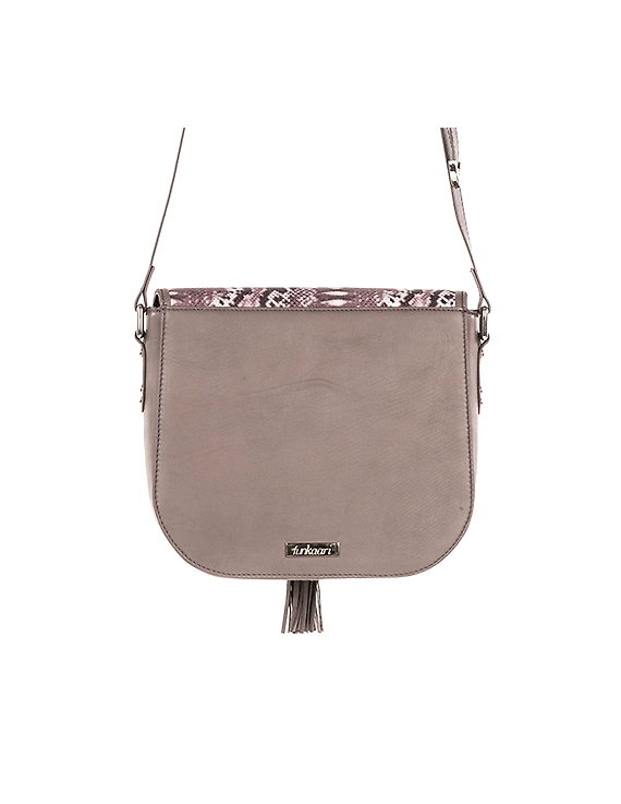 Fauna Sling Bag (Mauve with printed flap)-2