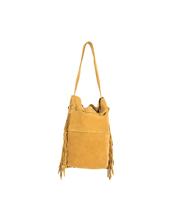 Miriam Bucket Bag (Mustard Yellow)-2