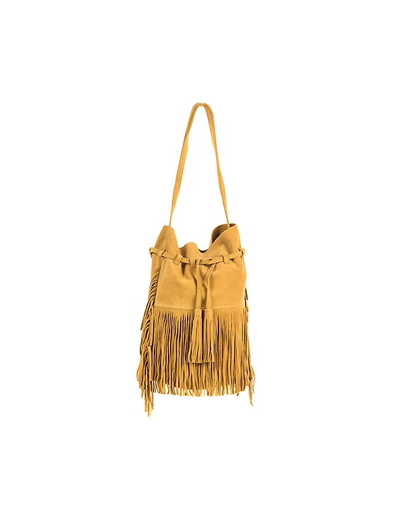 Miriam Bucket Bag (Mustard Yellow)-FUN103_b