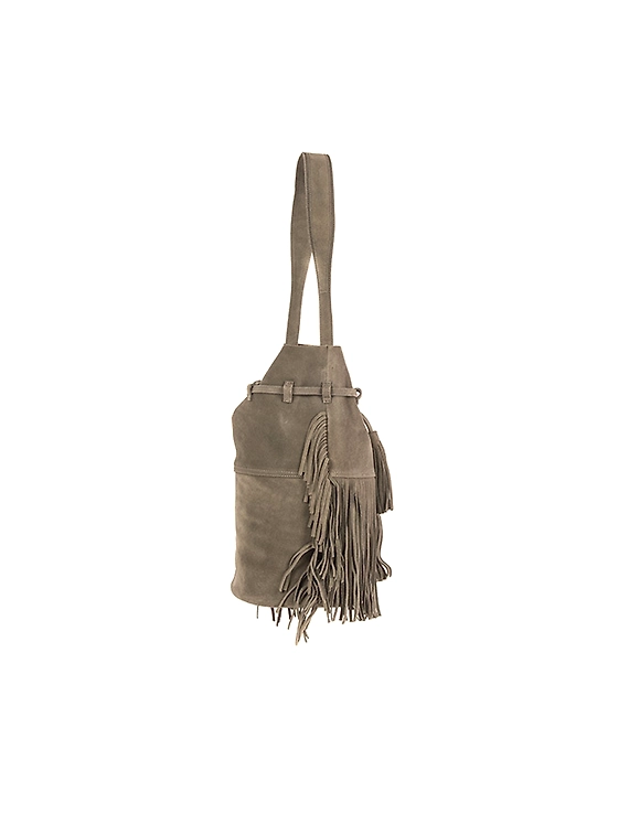 Miriam Bucket Bag (English Grey)-1