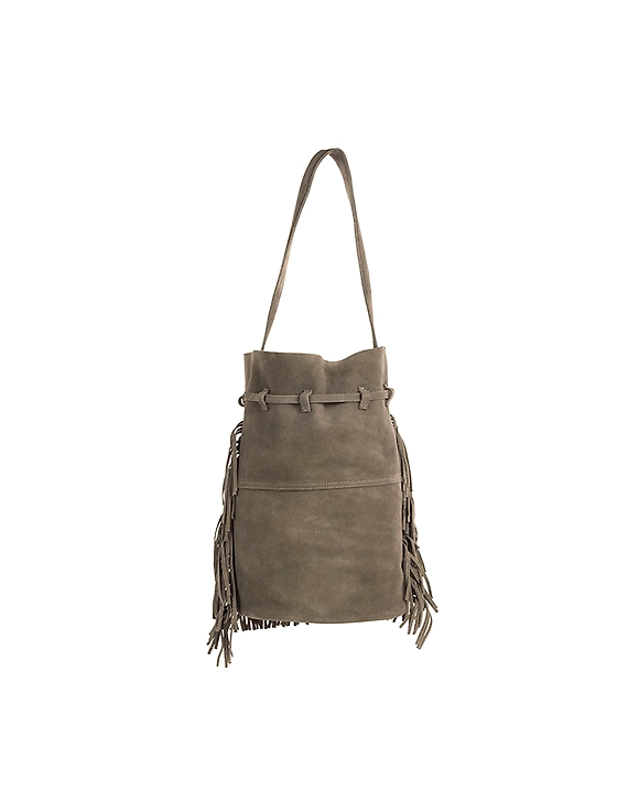 Miriam Bucket Bag (English Grey)-2