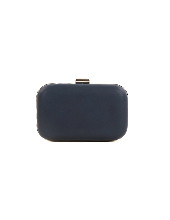 Summer floret box clutch (Midnight blue)-1