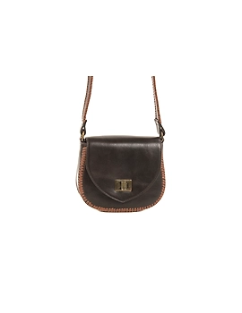 Median sling bag (Classic black)-FUN156-b-sm