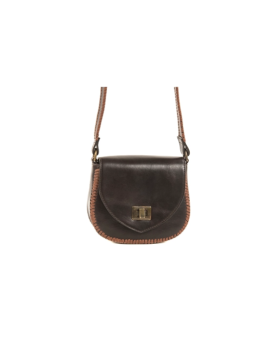 Median sling bag (Classic black)-FUN156-b