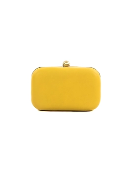 Summer floret box clutch (Honey yellow)-1-sm