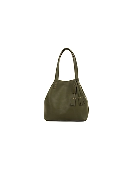 Amelle Tote bag (Olive green)-2-sm