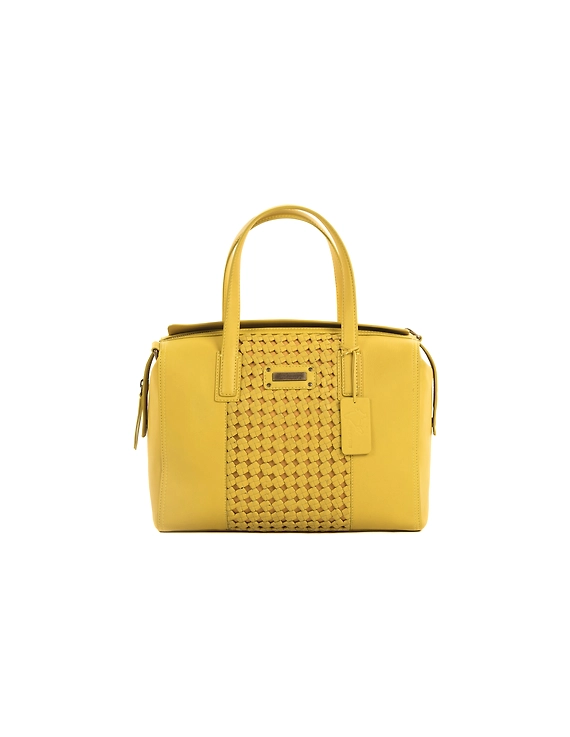 Selena Soft Bowling Bag II (Mellow yellow)-FUN151-a
