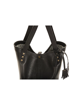 Amelle Tote bag (Jet black)-3-sm