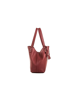Amelle Tote bag (Dusk red)-1-sm