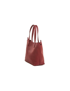 Amelle Tote bag (Dusk red)-2-sm