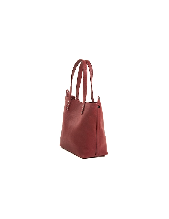 Amelle Tote bag (Dusk red)-2