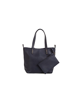 Amelle Tote bag (Navy blue)-FUN150-d-sm