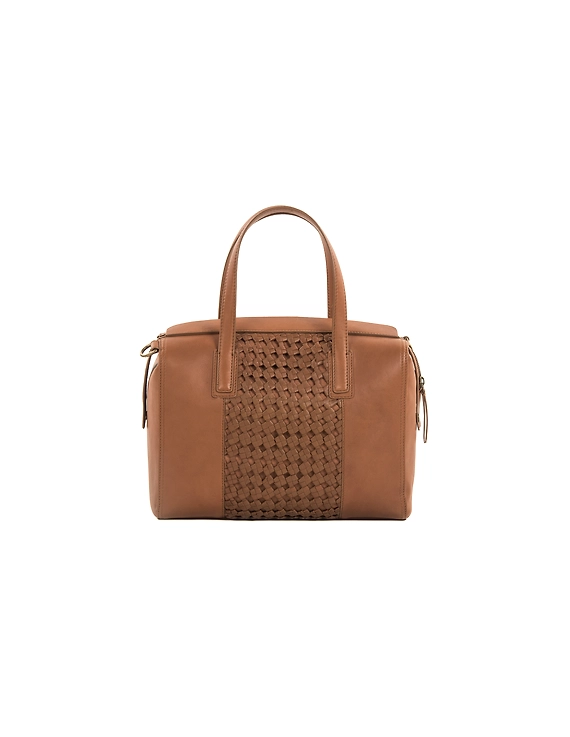 Selena Soft Bowling Bag II (Mud brown)-5