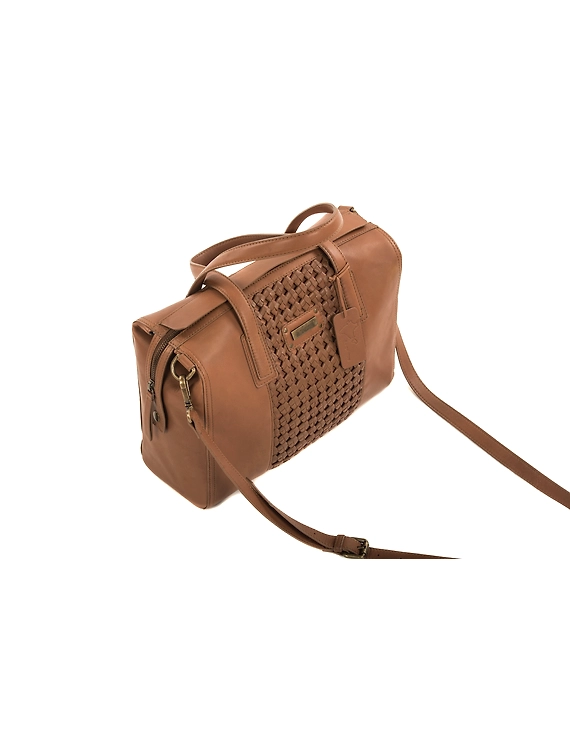 Selena Soft Bowling Bag II (Mud brown)-6