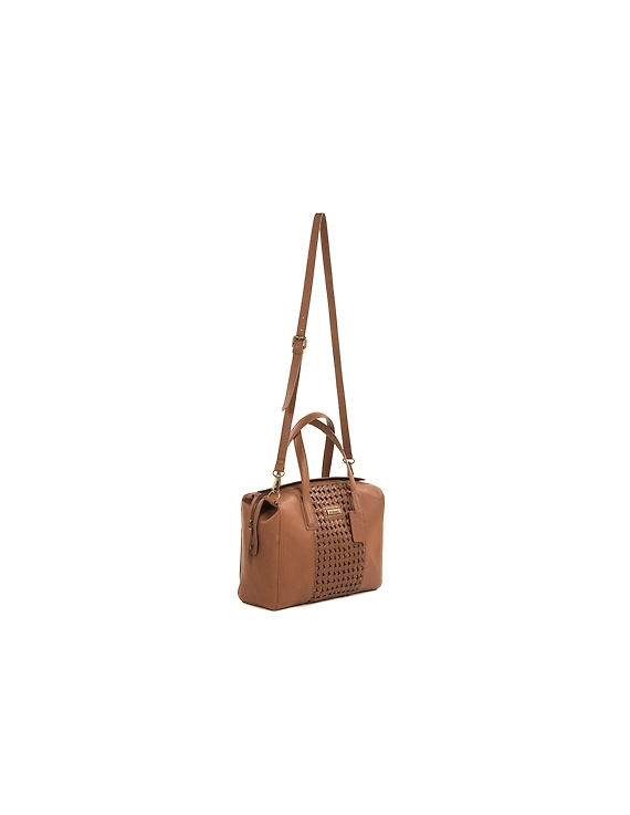 Selena Soft Bowling Bag II (Mud brown)-7