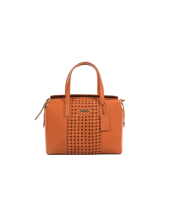 Selena Soft Bowling Bag II (Burnt orange)-FUN151-c