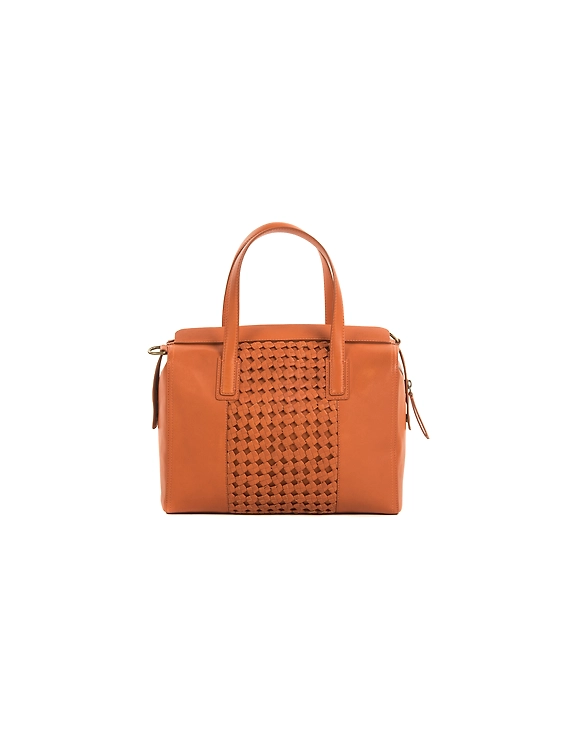 Selena Soft Bowling Bag II (Burnt orange)-1