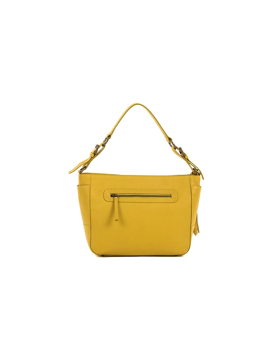Dora handle bag II (Mellow yellow)-1
