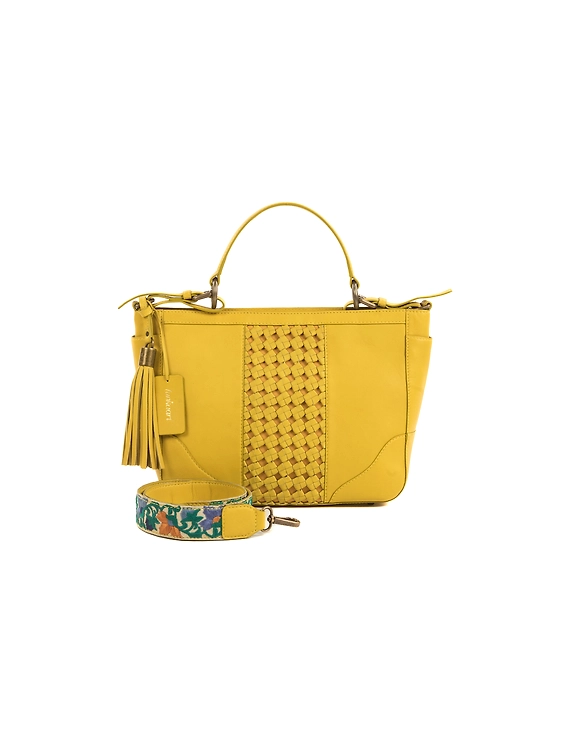 Dora handle bag II (Mellow yellow)-3