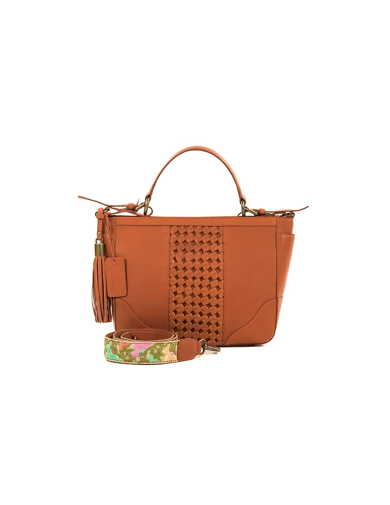 Dora handle bag II (Burnt orange)-3