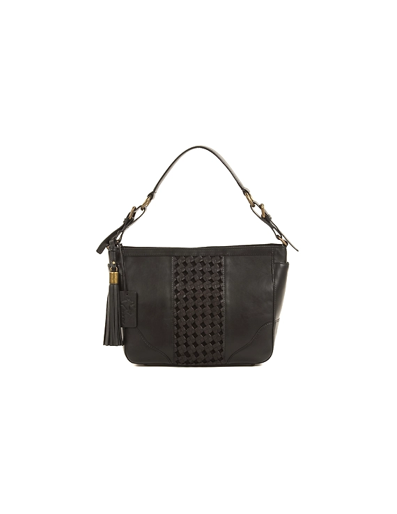 Dora handle bag II (Classic black)-FUN153-d