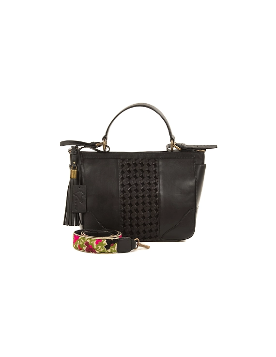 Dora handle bag II (Classic black)-3