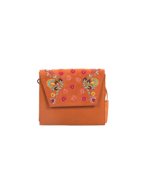 Palm spring bag II (Burnt orange)-FUN155-a