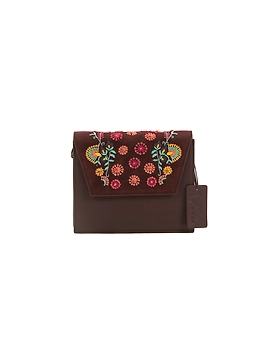 Palm spring bag (Burgundy)-FUN155-b-sm