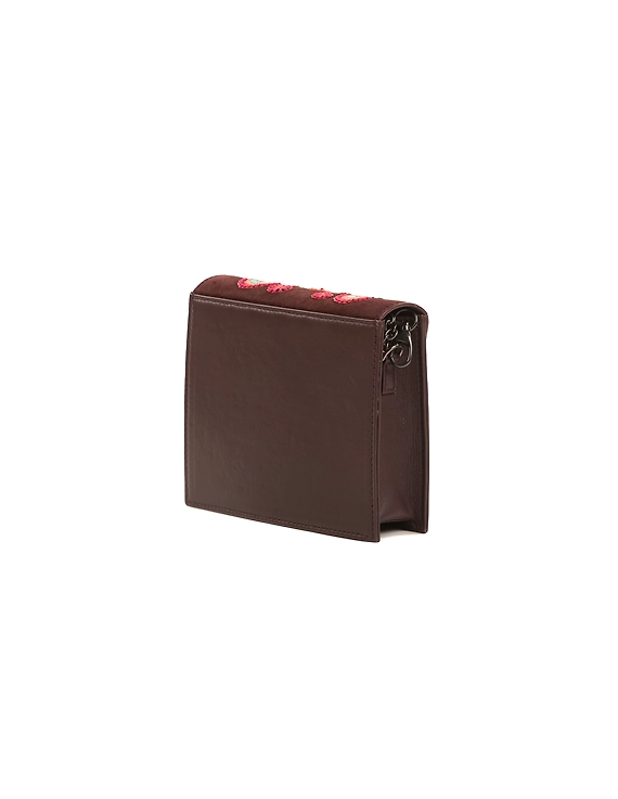 Palm spring bag (Burgundy)-1