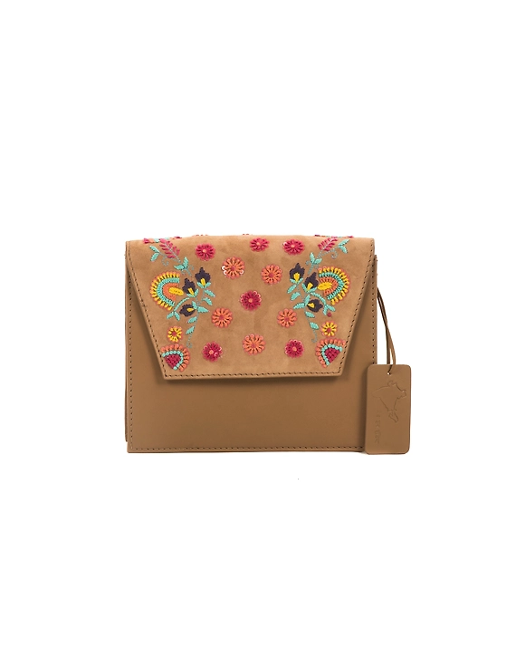 Palm spring bag (Camel brown)-FUN155-d