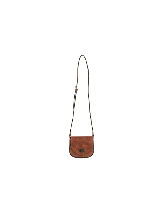 Median sling bag (Forest brown)-6
