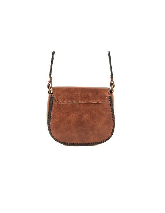 Median sling bag (Forest brown)-7
