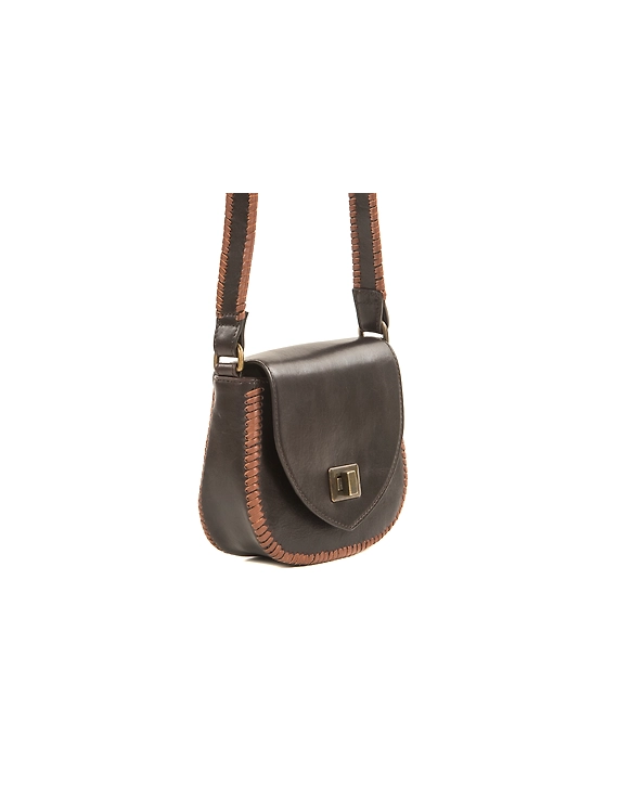 Median sling bag (Classic black)-5