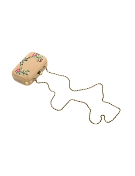 Summer floret box clutch (Beige)-6-sm